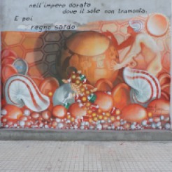 Murale, Viale Sardegna, Nuoro